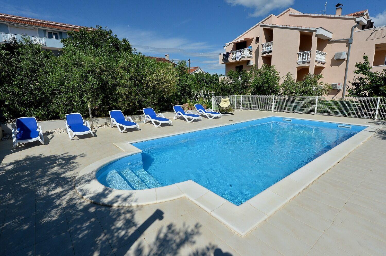 Apartments Olive Garden - Swimming Pool Biograd Na Moru Ngoại thất bức ảnh